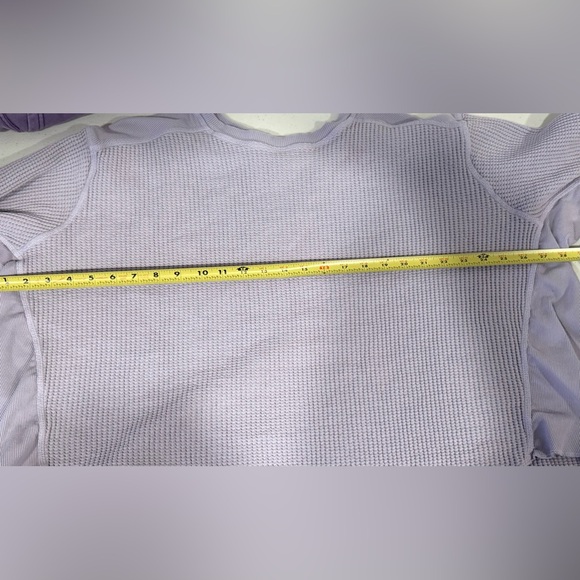 Free People FP One Blake Thermal Purple Oversized Bohemian Boho Layering  Large - Picture 12 of 13